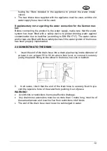 Preview for 11 page of Smeg WMI147C Instruction Manual