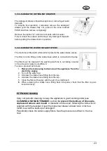 Preview for 24 page of Smeg WMI147C Instruction Manual