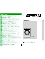 Предварительный просмотр 14 страницы Smeg WML128 Instruction Manual