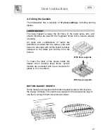 Предварительный просмотр 28 страницы Smeg WT213 Instruction Manual