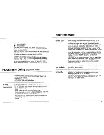 Preview for 9 page of Smeg WTU942 Instructions For Installation And Use Manual