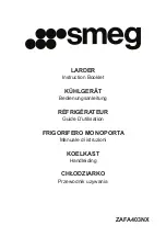 Smeg ZAFA403NX Instruction Booklet preview