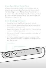 Preview for 8 page of SMILE BRIGHT STORE Platinum Sonic Toothbrush Instruction Manual