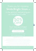 Предварительный просмотр 5 страницы SMILE BRIGHT STORE SB27146 Manual