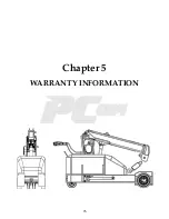 Предварительный просмотр 76 страницы Smiley Lifting Solutions SPYDERCRANE PC094 Operator'S Manual