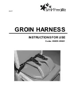 Предварительный просмотр 1 страницы smirthwaite GROIN HARNESS Instructions For Use Manual