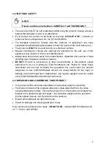 Preview for 4 page of smirthwaite Independent Adjustable Footrest Instructions For Use Manual