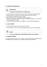 Preview for 6 page of smirthwaite Independent Adjustable Footrest Instructions For Use Manual