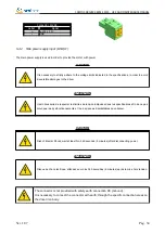 Preview for 34 page of Smitec Cosmos 315 Series Installation, Use And Maintenance Manual