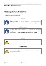 Предварительный просмотр 14 страницы Smitec ICOS-PS 3160 Series Installation, Use And Maintenance Manual