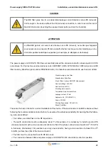 Предварительный просмотр 28 страницы Smitec ICOS-PS 3160 Series Installation, Use And Maintenance Manual