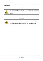 Предварительный просмотр 57 страницы Smitec ICOS-PS 3160 Series Installation, Use And Maintenance Manual