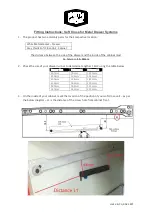 Smith and Locke 9370R Fitting Instructions предпросмотр