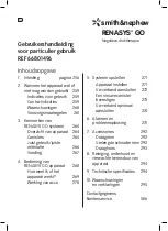 Предварительный просмотр 255 страницы Smith & Nephew RENASYS GO 66801496 User Manual