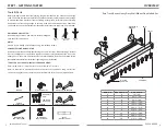 Preview for 3 page of Smith & Noble Euro Track Basics Hardware - Heavy Duty Step By Step Installation Instructions