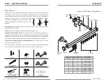 Предварительный просмотр 3 страницы Smith & Noble Euro Track Basics Hardware-Heavy Duty Step By Step Installation Instructions