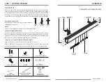 Предварительный просмотр 3 страницы Smith & Noble Metro Track Flat Aluminum Hardware Installation Instructions Manual