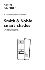 Preview for 1 page of Smith & Noble Smart Shades Operating & Programming Manual