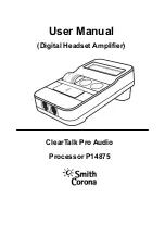 Предварительный просмотр 1 страницы Smith Corona ClearTalk Pro Audio User Manual