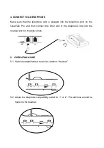 Предварительный просмотр 4 страницы Smith Corona ClearTalk Pro Audio User Manual