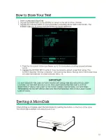 Предварительный просмотр 15 страницы Smith Corona PWP System 14 Manual