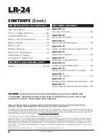 Preview for 3 page of Smith-Root LR-24 User Manual