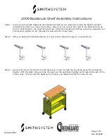 Preview for 3 page of SMITH SYSTEM 21088 Assembly Instructions