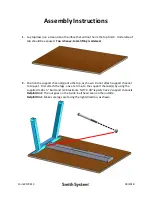 Preview for 4 page of SMITH SYSTEM 25218f Assembly Instructions Manual