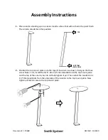 Preview for 4 page of SMITH SYSTEM 56000E Assembly Instructions Manual