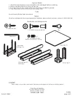 Preview for 2 page of SMITH SYSTEM Access Corner Station Assembly Instructions