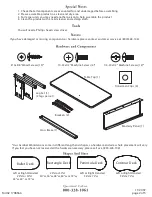 Предварительный просмотр 2 страницы SMITH SYSTEM Acrobat Desk Assembly Instructions