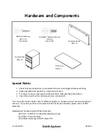 Preview for 2 page of SMITH SYSTEM Cascade Double Ped Teacher Desk Assembly Instructions