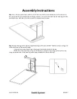 Preview for 3 page of SMITH SYSTEM Cascade Single Ped Teacher Desk Assembly Instructions