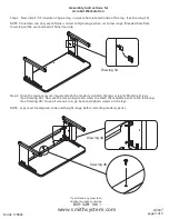 Preview for 4 page of SMITH SYSTEM Circulation Desk Assembly Instructions