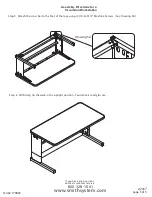 Preview for 5 page of SMITH SYSTEM Circulation Desk Assembly Instructions