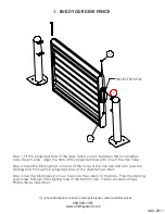 Preview for 3 page of SMITH SYSTEM DESK FENCE Instruction Sheet