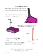 Preview for 3 page of SMITH SYSTEM Elemental 01475 Assembly Instructions