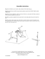 Preview for 2 page of SMITH SYSTEM Flex Trapezoid 01340 Assembly Instructions