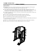 Preview for 7 page of SMITH SYSTEM LS 541N Assembly Instructions & Owner'S Manual