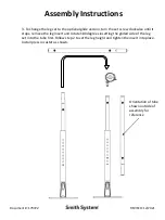 Preview for 5 page of SMITH SYSTEM NUMBERS 02130 Assembly Instructions