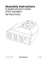 SMITH SYSTEM Planer Studio 77248 Assembly Instructions Manual preview