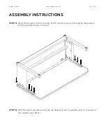 Preview for 5 page of SMITH SYSTEM PLANNER BREAKAWAY PENINSULA 26000 Assembly Instructions