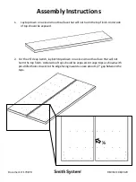 Preview for 4 page of SMITH SYSTEM Planner Studio Bench Assembly Instructions Manual