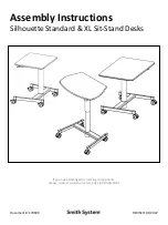 SMITH SYSTEM Silhouette Standard Assembly Instructions Manual preview