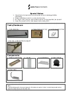 Preview for 2 page of SMITH SYSTEM UXL Assembly Instructions