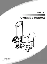 Предварительный просмотр 1 страницы Smith DA014 Owner'S Manual