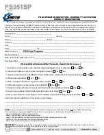 Предварительный просмотр 22 страницы Smith FS351SP User Manual