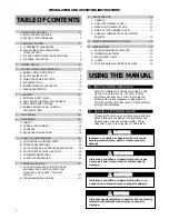 Preview for 2 page of Smith GBX 105 Installation And Operation Instructoins