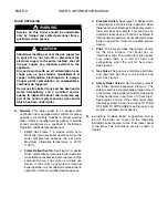 Preview for 2 page of Smith GVX-Series User'S Information Manual