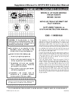 Preview for 1 page of Smith HW 420 Instruction Manual